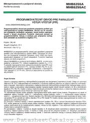 MHB8255AC datasheet pdf Tesla Elektronicke