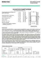 MHB8708C datasheet pdf Tesla Elektronicke