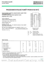 MHB93451C datasheet pdf Tesla Elektronicke