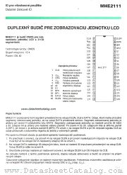 MHE2111 datasheet pdf Tesla Elektronicke