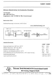 1AS027 datasheet pdf Texas Instruments