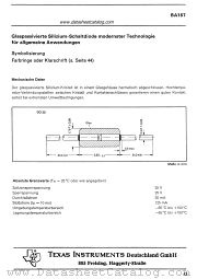 BA167 datasheet pdf Texas Instruments