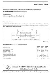 BAX81 datasheet pdf Texas Instruments