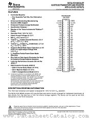 SN74LVCH16652A-EP datasheet pdf Texas Instruments