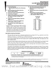 SN74LVTH240-EP datasheet pdf Texas Instruments