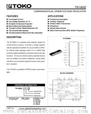 TK10652 datasheet pdf TOKO