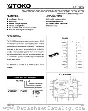 TK10655M datasheet pdf TOKO