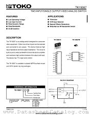 TK15067 datasheet pdf TOKO