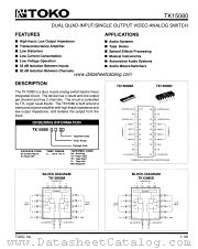 TK15080D datasheet pdf TOKO