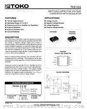 TK81054 datasheet pdf TOKO