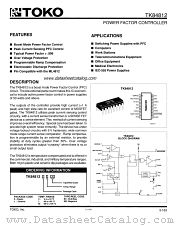 TK84812J datasheet pdf TOKO