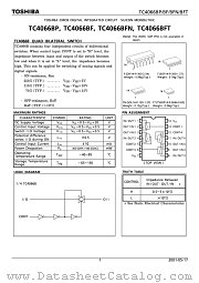 TC4066BF datasheet pdf TOSHIBA