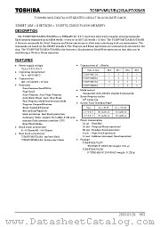 TC58FVM5B3AFT65 datasheet pdf TOSHIBA