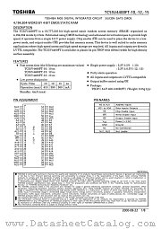 TC55V4400FT-12 datasheet pdf TOSHIBA