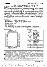 TC55VD1636FF-150 datasheet pdf TOSHIBA