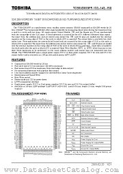 TC55VD818FF-133 datasheet pdf TOSHIBA