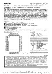 TC55WD1636FF-167 datasheet pdf TOSHIBA