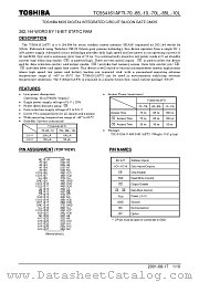 TC554161AFTI-10L datasheet pdf TOSHIBA