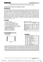 TC55V040AFT-70 datasheet pdf TOSHIBA
