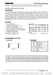 TC55VEM208ASTN55 datasheet pdf TOSHIBA
