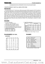 TC55W1600XB8 datasheet pdf TOSHIBA