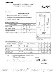 1SV226 datasheet pdf TOSHIBA