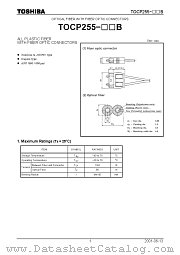 TOCP255-[][]B datasheet pdf TOSHIBA