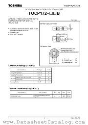 TOCP172-[][]B datasheet pdf TOSHIBA