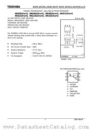 4N32(SHORT) datasheet pdf TOSHIBA