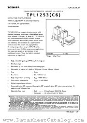 TLP1253(C6) datasheet pdf TOSHIBA