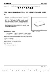 TC90A36F datasheet pdf TOSHIBA