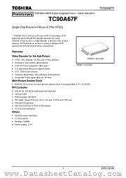 TC90A67F datasheet pdf TOSHIBA