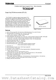 TC9324F datasheet pdf TOSHIBA