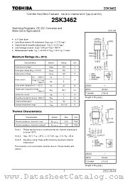 2SK3462 datasheet pdf TOSHIBA