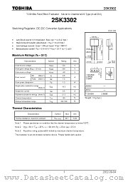 2SK3302 datasheet pdf TOSHIBA
