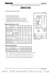 2SK3130 datasheet pdf TOSHIBA