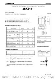 2SK3441 datasheet pdf TOSHIBA