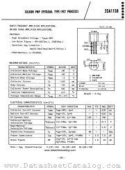 2SA1158 datasheet pdf TOSHIBA