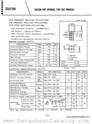 2SA1164 datasheet pdf TOSHIBA