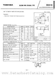 2SC3119 datasheet pdf TOSHIBA