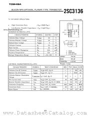 2SC3126 datasheet pdf TOSHIBA