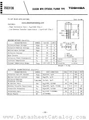 2SC3136 datasheet pdf TOSHIBA