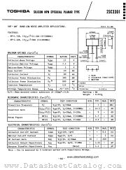 2SC3301 datasheet pdf TOSHIBA