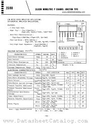 2SJ90 datasheet pdf TOSHIBA