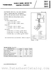 2SK15 datasheet pdf TOSHIBA