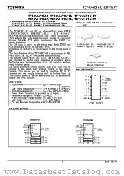 TC74VHC163FT datasheet pdf TOSHIBA