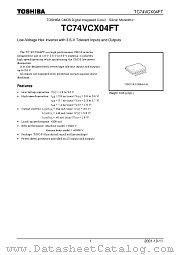 TC74VCX04FT datasheet pdf TOSHIBA