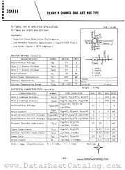 3SK114 datasheet pdf TOSHIBA