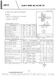 3SK115 datasheet pdf TOSHIBA