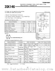 3SK146 datasheet pdf TOSHIBA